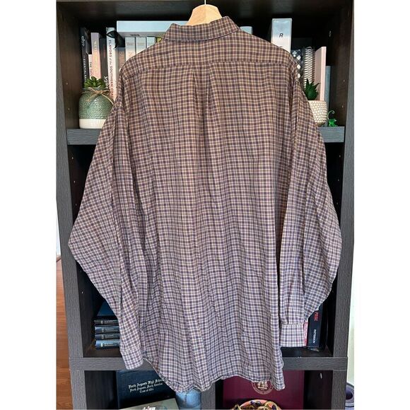 🐿️ Daniel Cremiux Classics Classic Fit Fine Italian Fabric Button Front Top 3XT - Picture 2 of 5